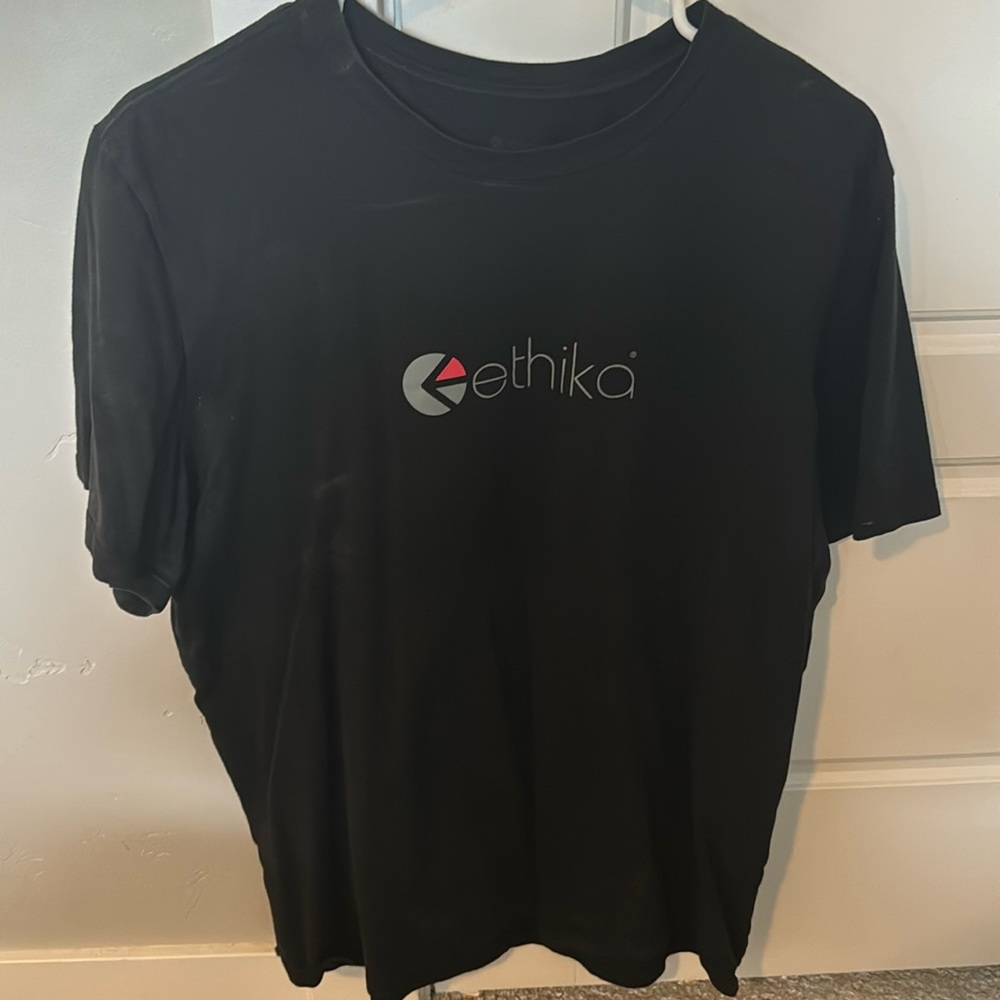 Ethika tee shirt… has a few deodorant marks on it but will most likely come out